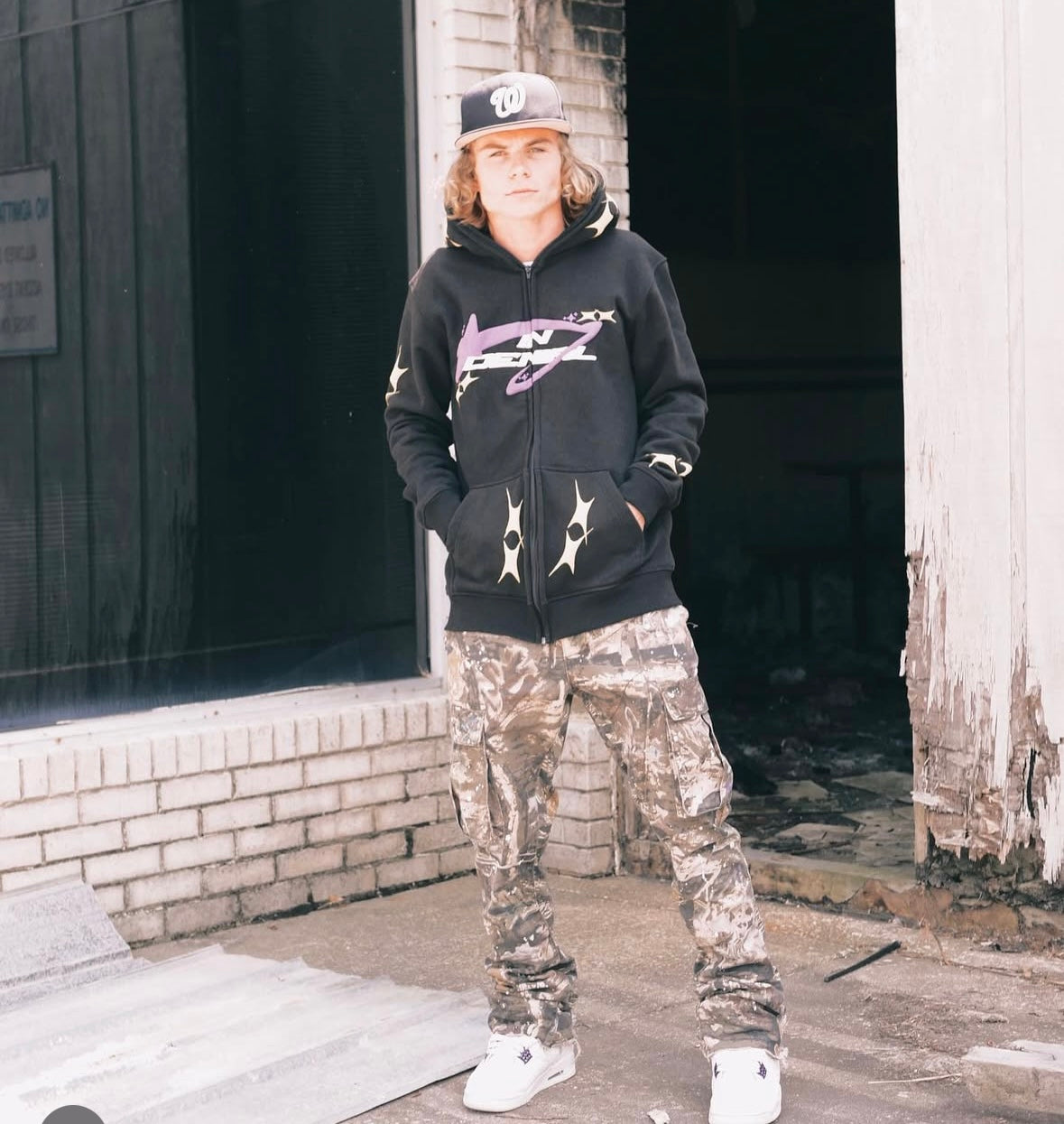 OG FULL ZIP “ HAVE NO FEAR HOODIE”