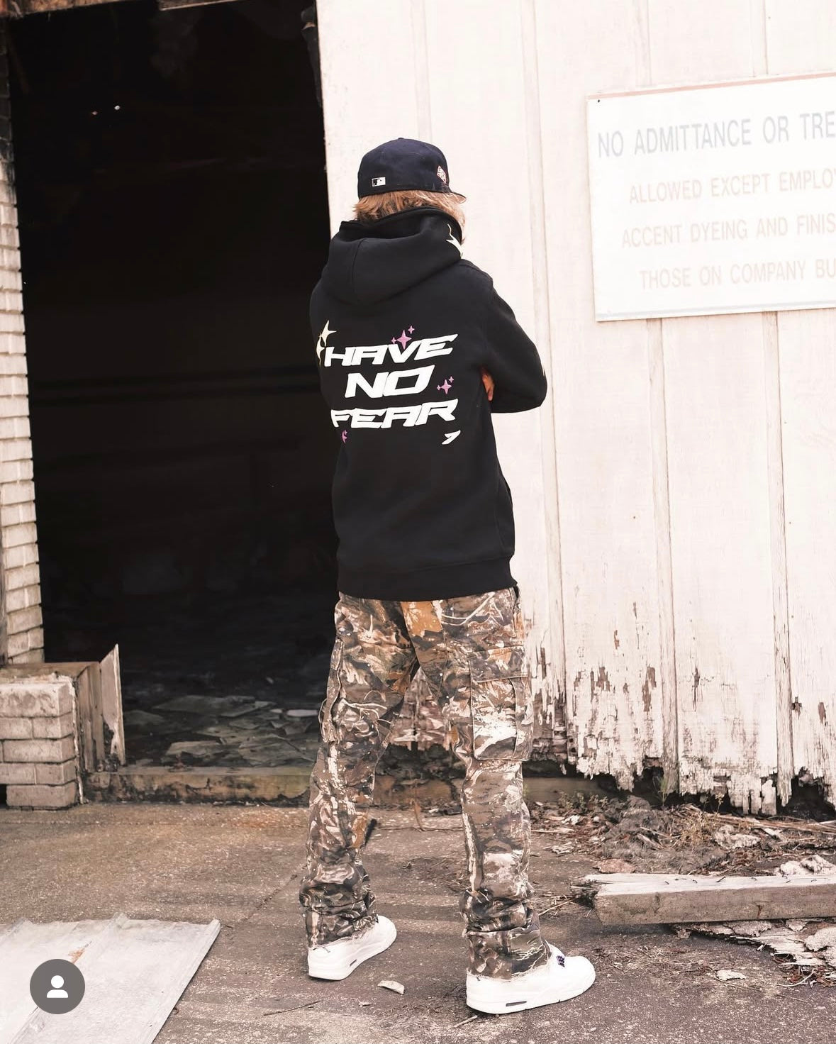 OG FULL ZIP “ HAVE NO FEAR HOODIE”