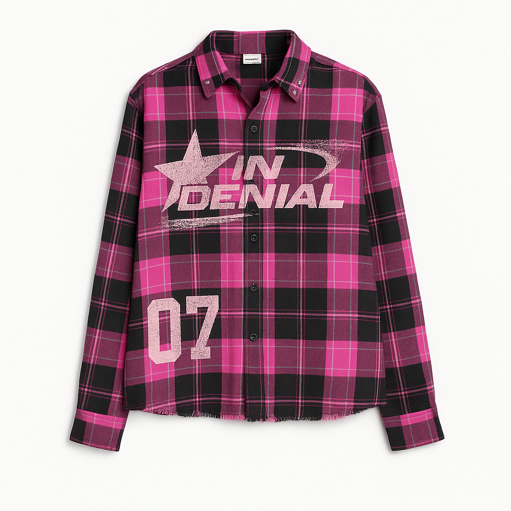 07 RHINESTONE FLANNEL