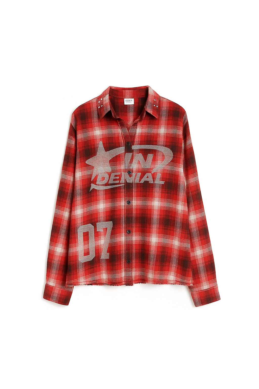 07 RHINESTONE FLANNEL